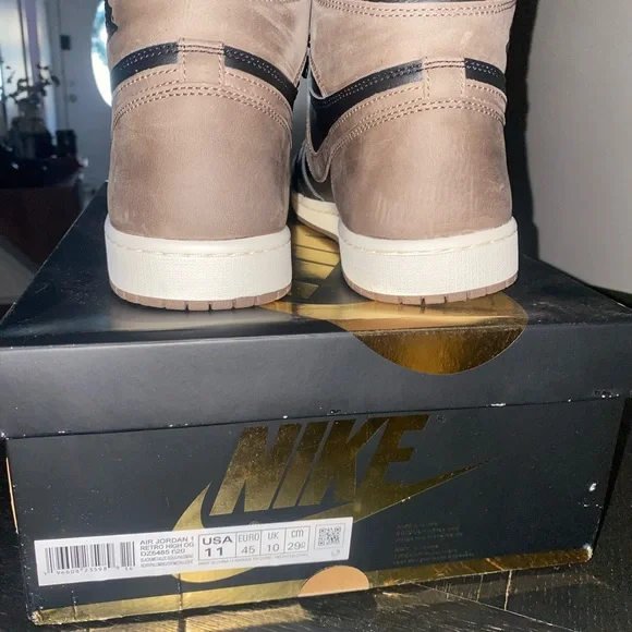 Jordan 1 High Mocha Men’s OG Release (2020) Size 11 Receipt Nike - Picture 10 of 16